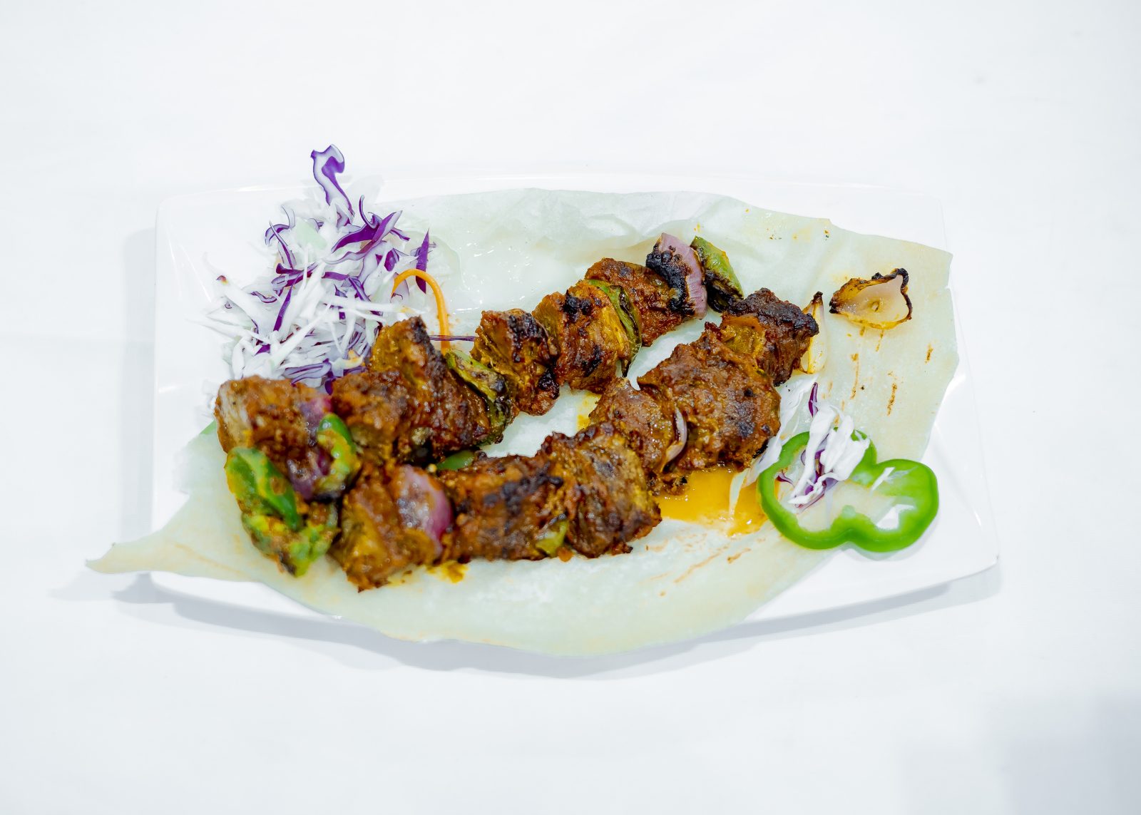 Kebab (Beef – 1pc), Mishkaki Beef (2pcs)