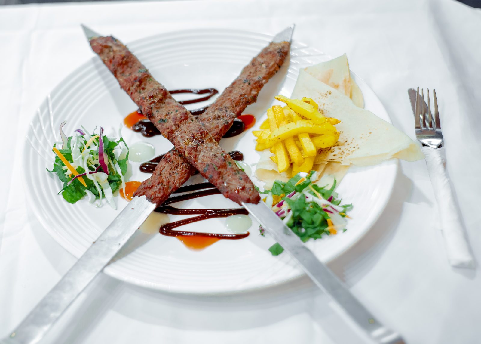 Keftah, Chicken Tauk, Nyama Choma (Beef), Roast Chicken (Shawaya)